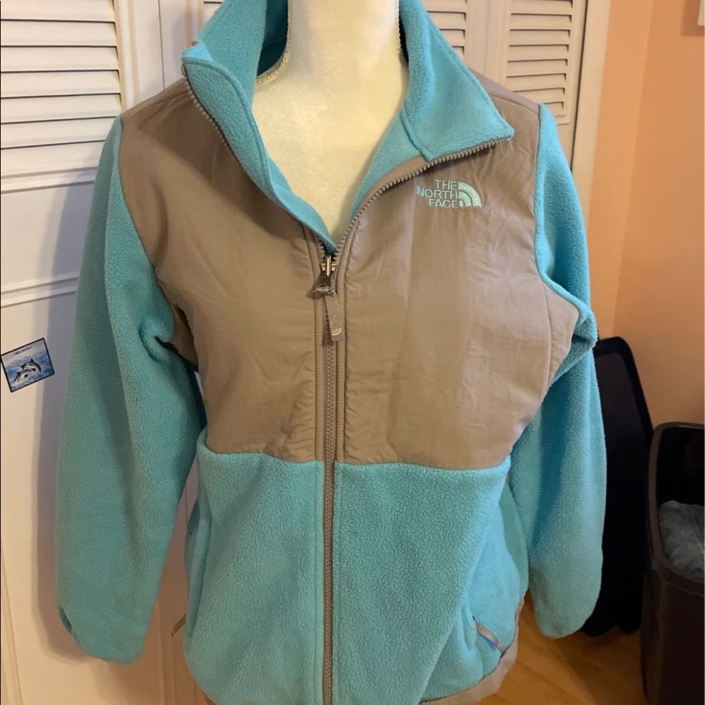 The North Face aqua Blue Denali fleece